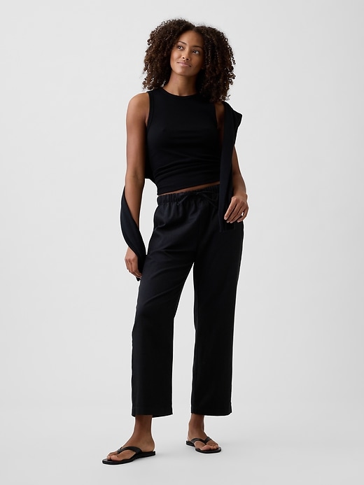 Image number 1 showing, Mid Rise Easy Twill Pants