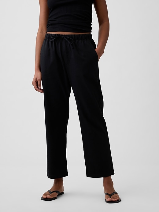 Image number 2 showing, Mid Rise Easy Twill Pants