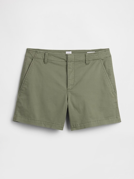 Image number 5 showing, 5" Mid Rise Downtown Khaki Shorts