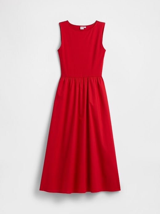 Image number 6 showing, Sleeveless Boatneck Midi Dress