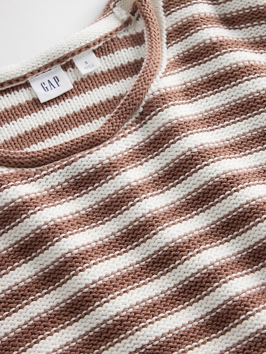Image number 4 showing, Relaxed Stripe Rollneck Sweater