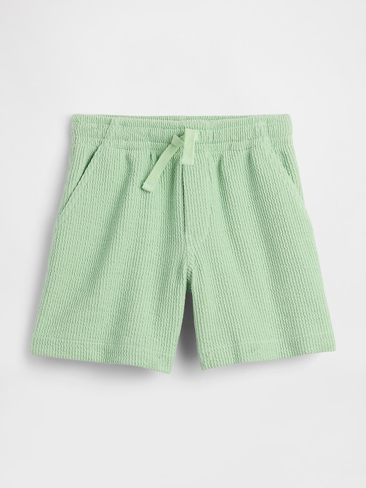 Image number 1 showing, babyGap Pull-On Jacquard Ribbed Shorts