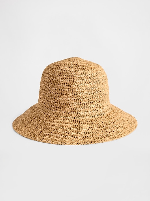 Image number 1 showing, Straw Beach Hat