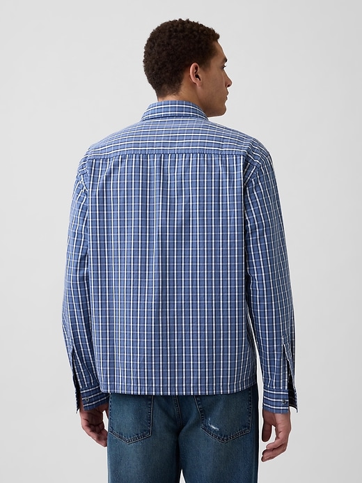 Image number 2 showing, Poplin Shirt in Boxy Fit