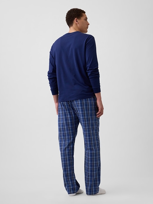 Image number 2 showing, Relaxed Poplin PJ Pants
