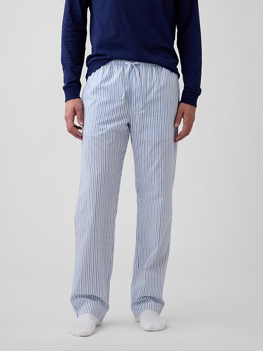 Image number 3 showing, Relaxed Poplin PJ Pants