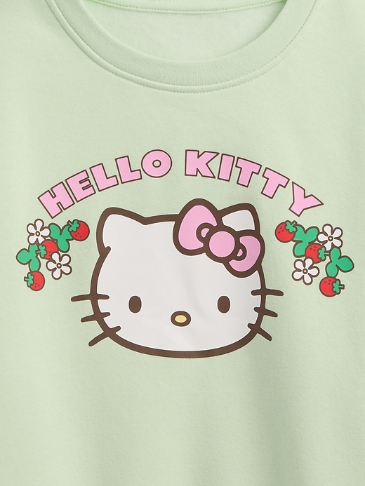 Image number 3 showing, GapKids | Hello Kitty Oversized Wedge French Terry Sweatshirt
