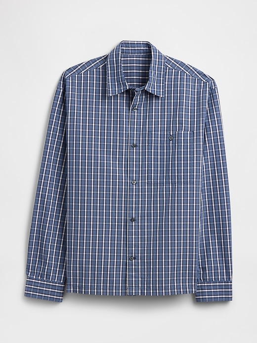 Image number 5 showing, Poplin Shirt in Boxy Fit