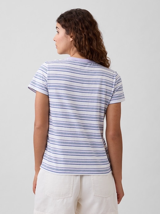 Image number 2 showing, Favorite Stripe Crewneck T-Shirt