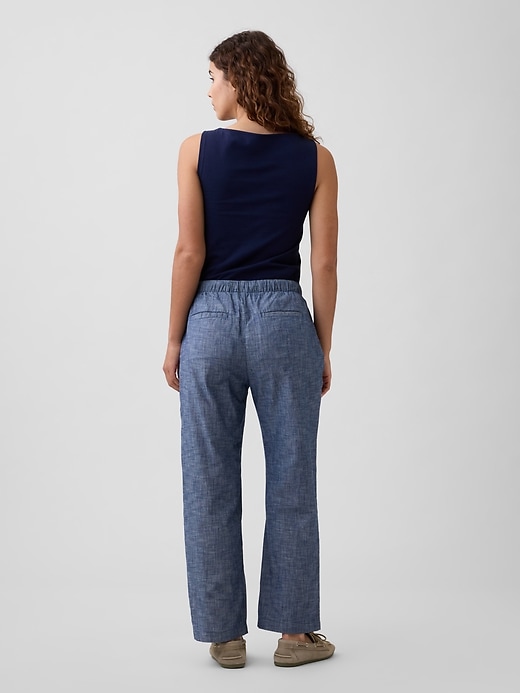 Image number 4 showing, Mid Rise Easy Twill Pants
