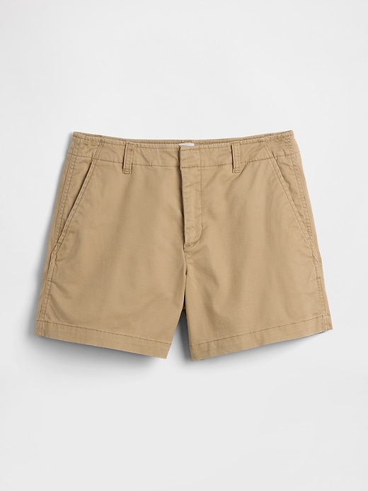 Image number 7 showing, 5" Mid Rise Downtown Khaki Shorts