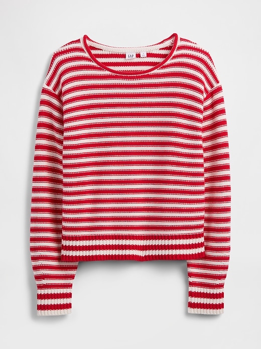 Image number 5 showing, Relaxed Stripe Rollneck Sweater