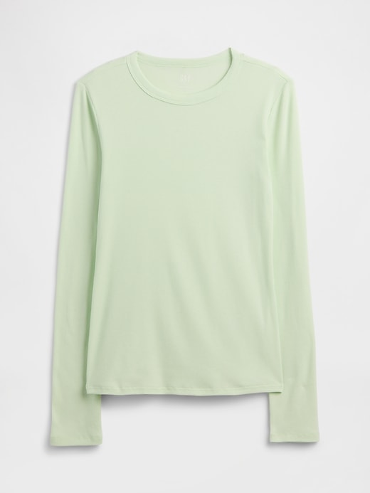 Image number 5 showing, Essential Ribbed Crewneck T-Shirt