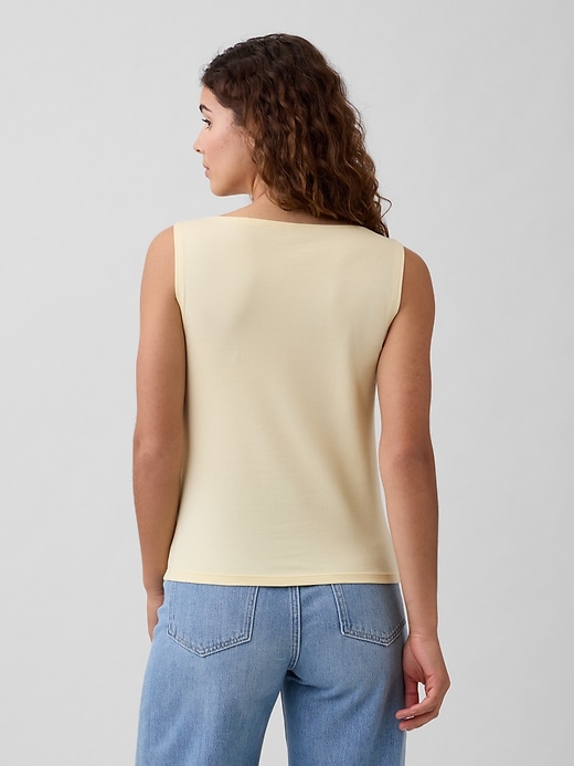 Image number 2 showing, Boatneck Tank Top