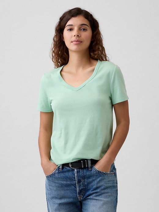 Image number 1 showing, Favorite V-Neck T-Shirt