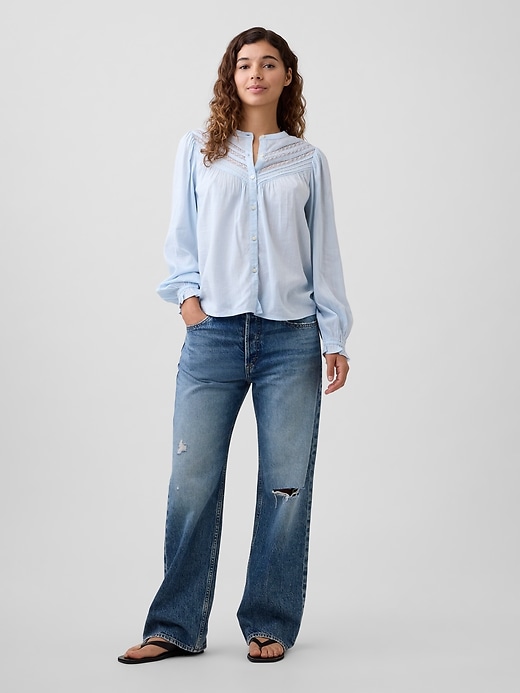 Image number 3 showing, Relaxed Lace Top