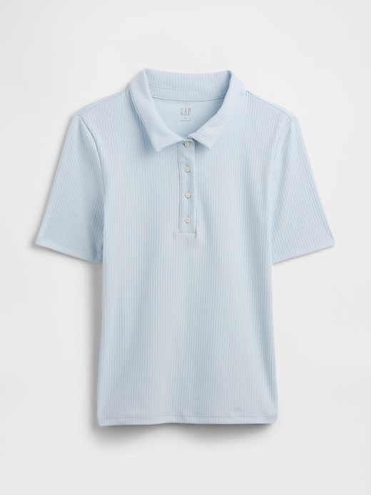 Image number 5 showing, Ribbed Polo Shirt
