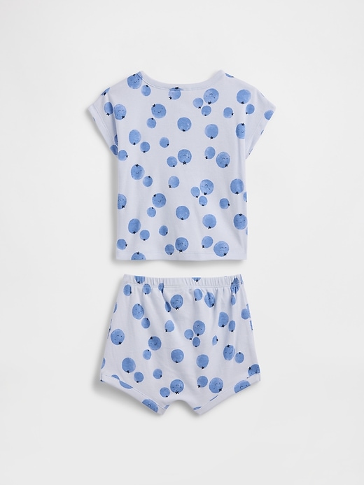 Image number 2 showing, Baby Two-Piece Graphic Outfit Set