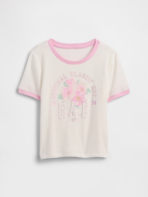 Image number 1 showing, Kids Ringer Graphic T-Shirt