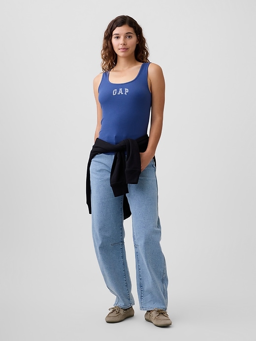 Image number 3 showing, Gap Logo Ribbed Tank Top
