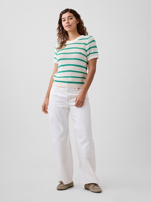 Image number 3 showing, Relaxed Crochet Top