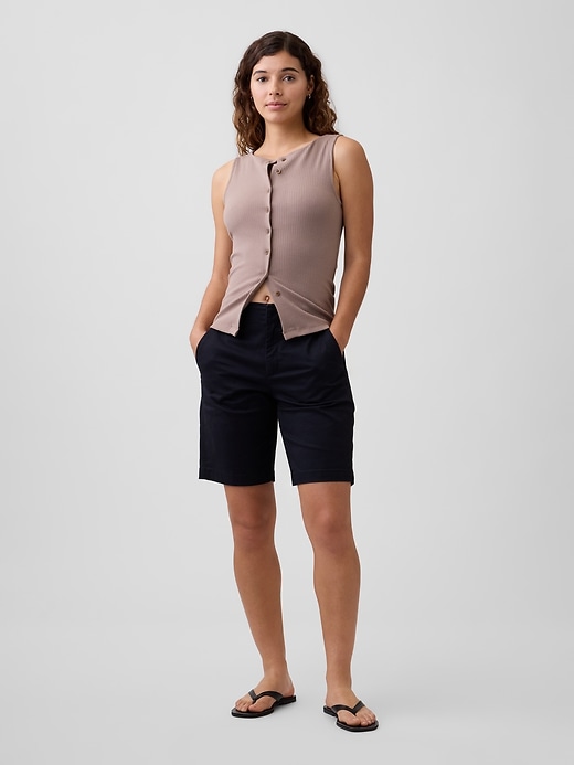 Image number 1 showing, 9" Downtown Bermuda Shorts