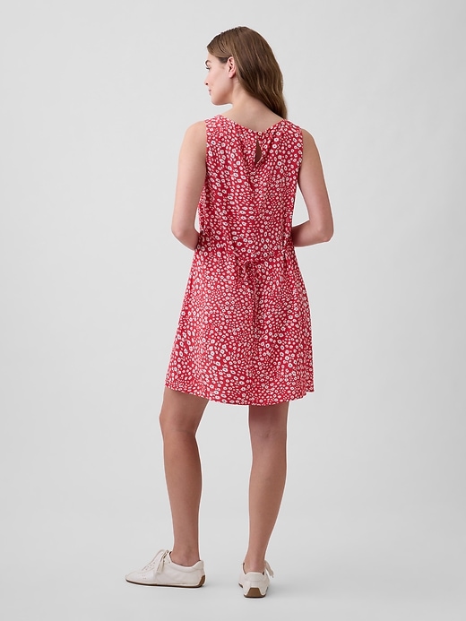 Image number 2 showing, Print Sleeveless Mini Dress