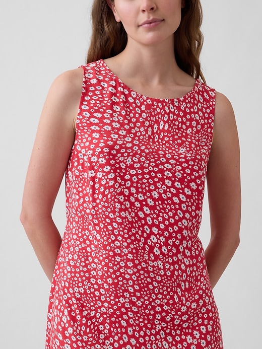 Image number 3 showing, Print Sleeveless Mini Dress