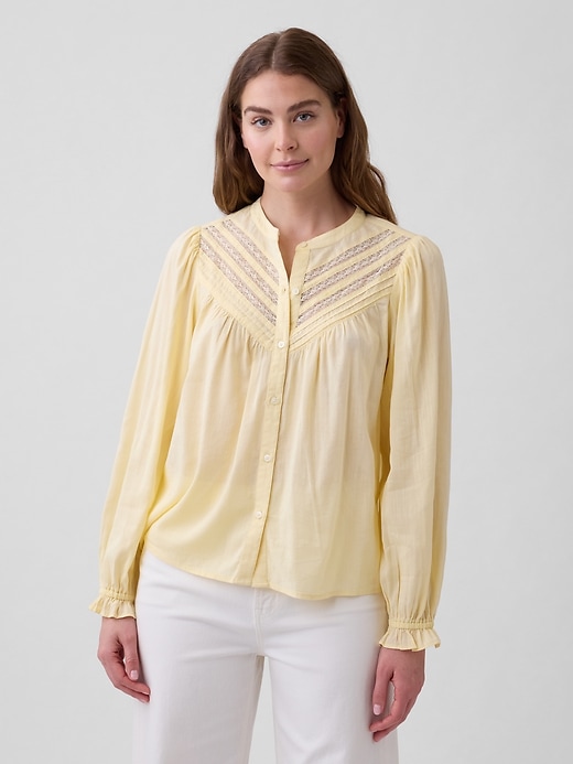 Image number 1 showing, Relaxed Lace Top