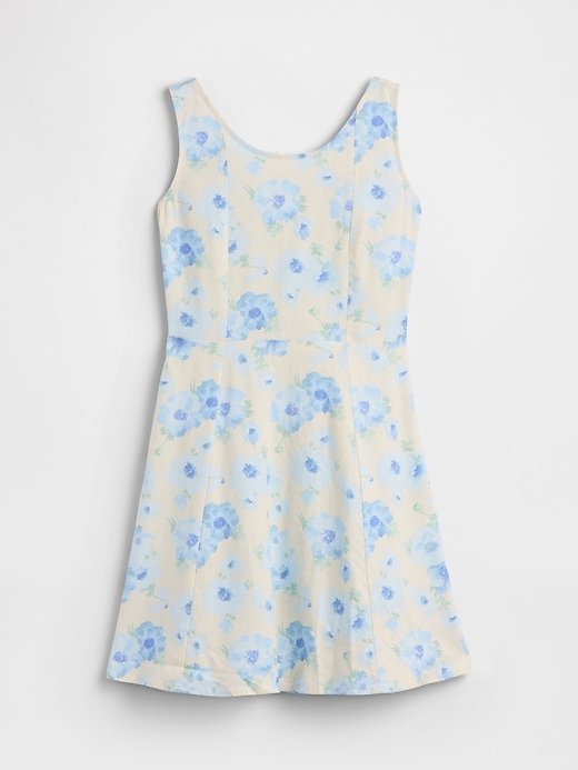 Image number 1 showing, Kids Linen-Blend Tank Dress