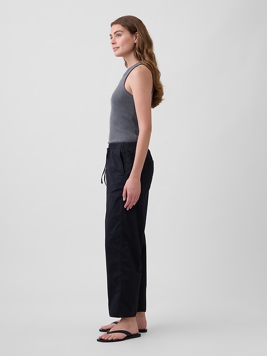 Image number 3 showing, High Rise Easy Barrel Khakis