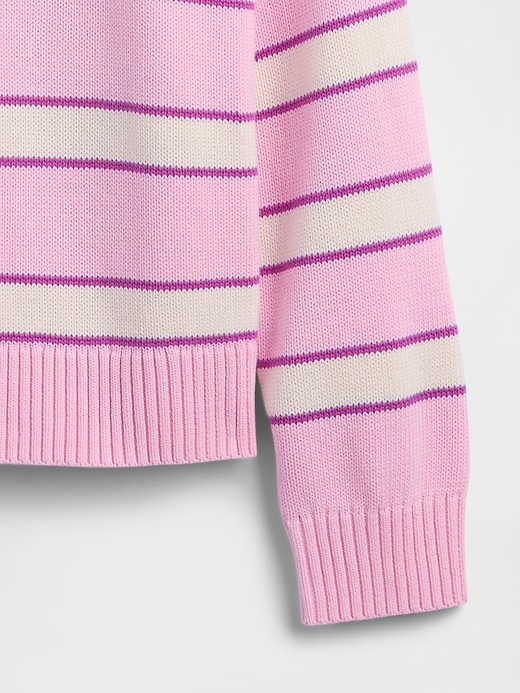 Image number 4 showing, Relaxed Cotton Crewneck Sweater