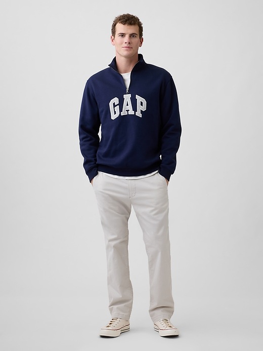 Image number 1 showing, GapFlex Essential Khakis in Straight Fit