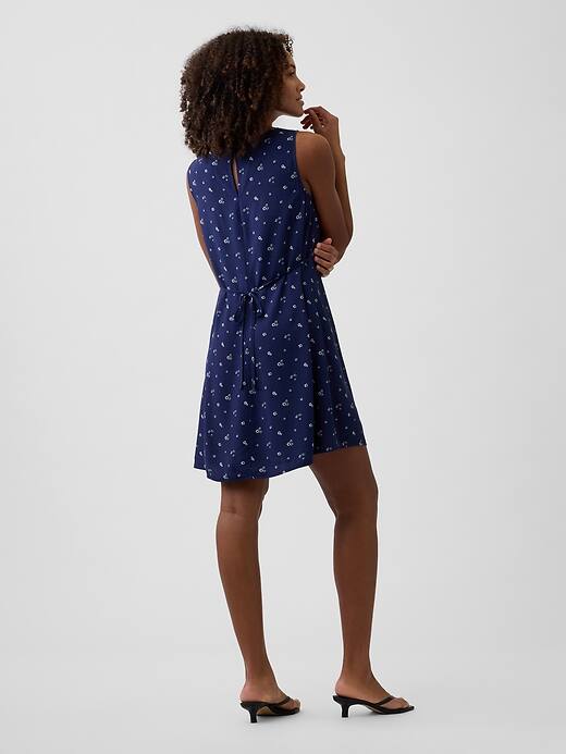 Image number 2 showing, Print Sleeveless Mini Dress