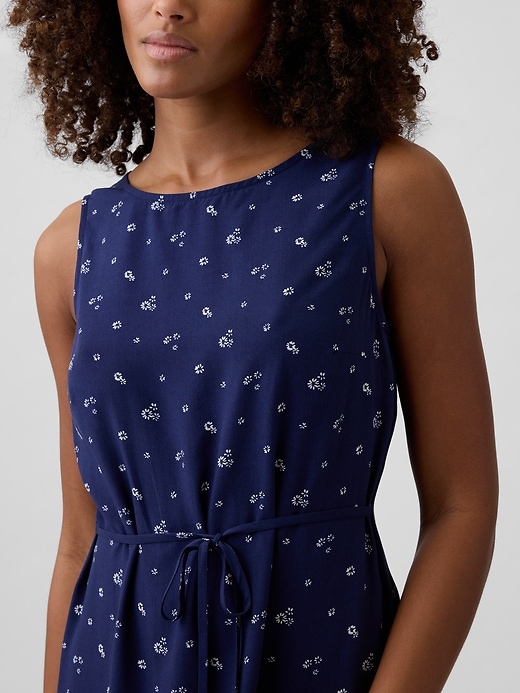 Image number 3 showing, Print Sleeveless Mini Dress