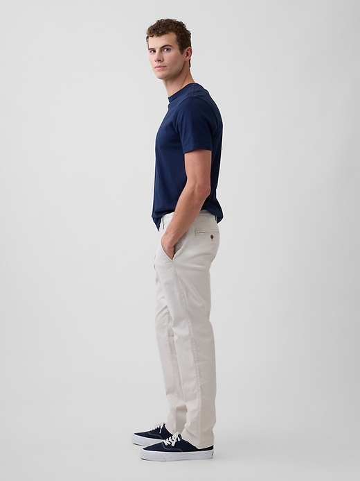 Image number 4 showing, GapFlex Essential Khakis in Slim Fit
