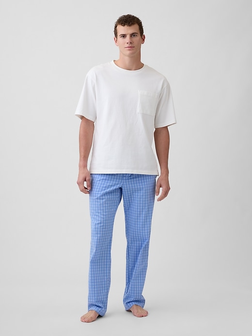Image number 1 showing, Relaxed Poplin PJ Pants
