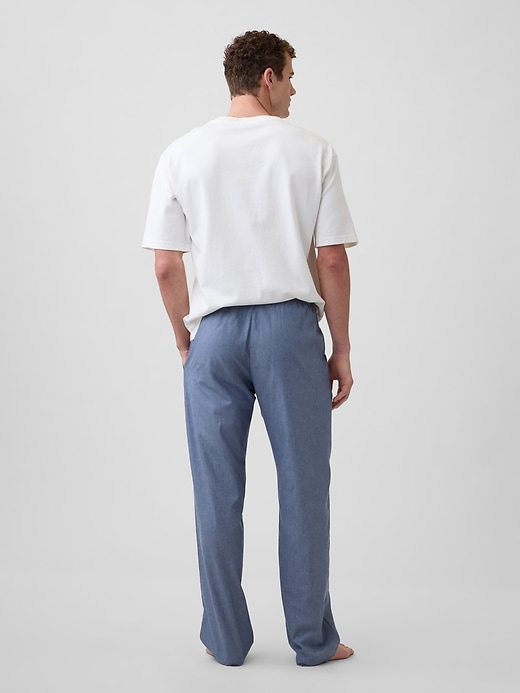Image number 2 showing, Relaxed Poplin PJ Pants