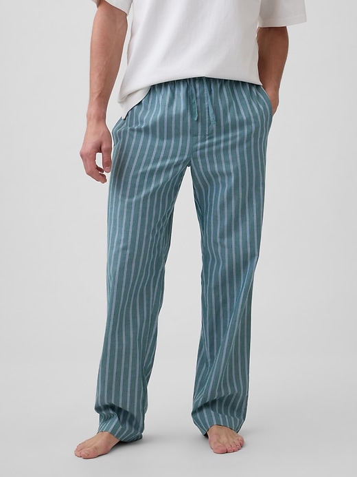 Image number 3 showing, Relaxed Poplin PJ Pants