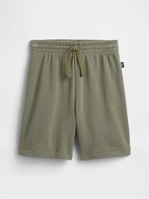 Image number 1 showing, Kids Relaxed Pull-On French Terry Shorts