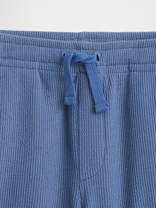 Image number 3 showing, Kids Relaxed Pull-On Jacquard Ribbed Shorts