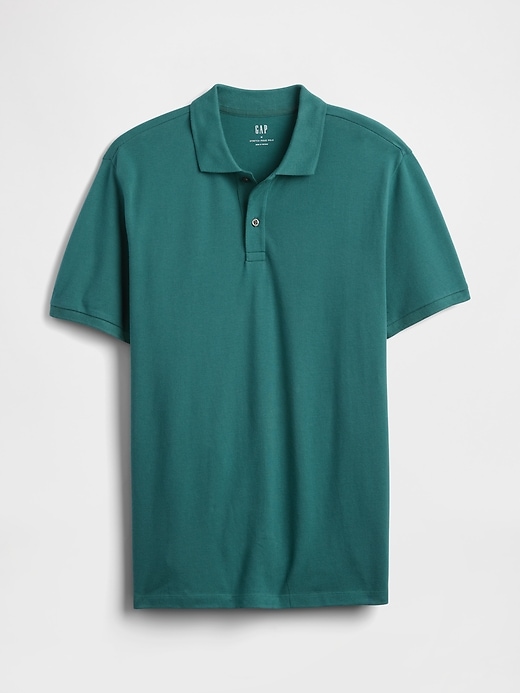 Image number 5 showing, Stretch Pique Polo Shirt