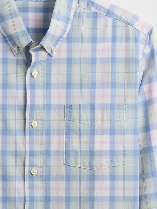 Image number 4 showing, Stretch Poplin Shirt in Standard Fit