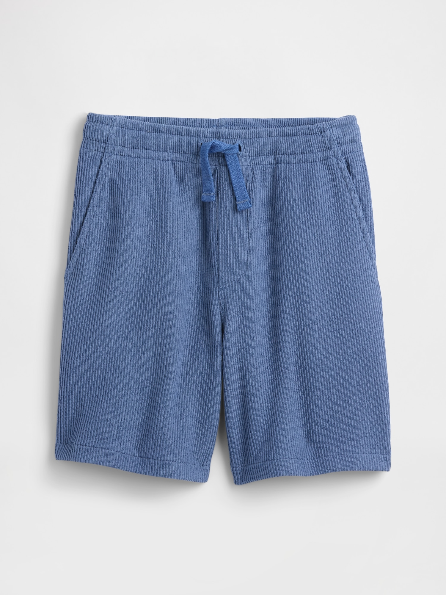 Kids Relaxed Pull-On Jacquard Ribbed Shorts