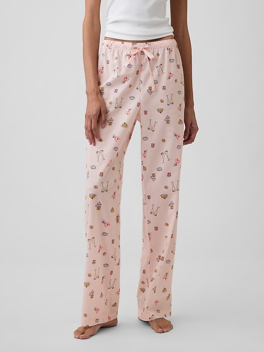 Image number 3 showing, Poplin PJ Pants