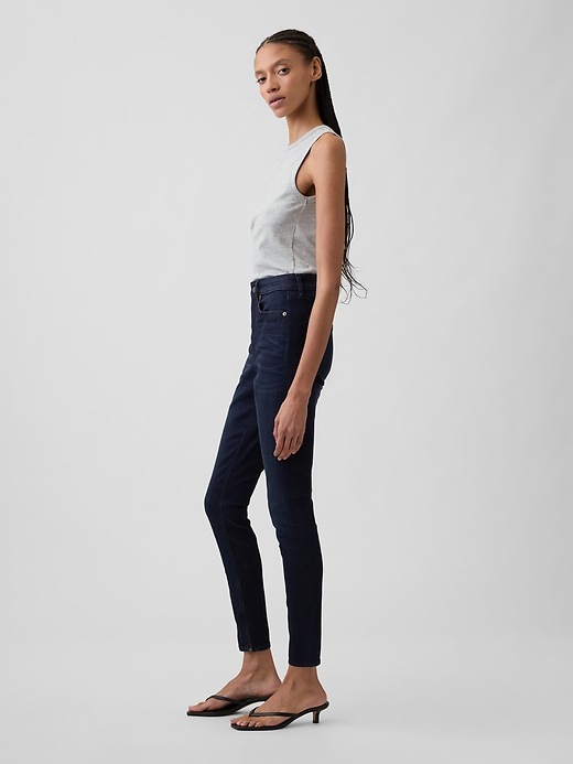 Image number 3 showing, High Rise Universal Skinny Jeans