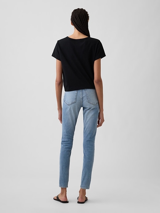 Image number 4 showing, High Rise Universal Skinny Jeans