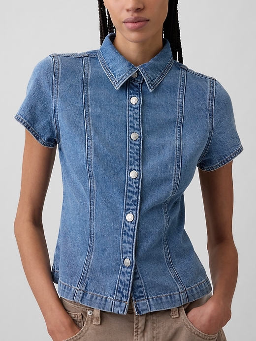 Image number 4 showing, Denim Shirt
