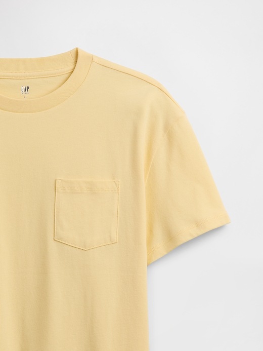 Image number 3 showing, Kids Everyday Soft Stripe Pocket T-Shirt