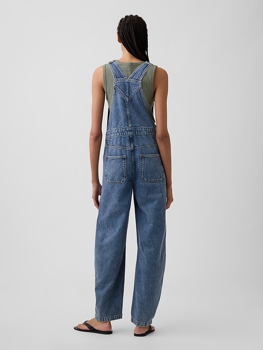 Image number 4 showing, Barrel Denim Overalls